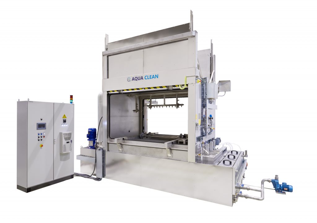 Wheelset cleaning machine